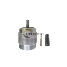 TNC Connector Male Straight Crimp Type for Cable RG316 TNC Connector Male Straight Crimp Type for Cable RG316