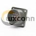 MS3102A20-18P Panel Mount Receptacle 9 Pin Solder Contacts Olive Drab Chromate Plating Connector MS3102A20-18P Panel Mount Receptacle 9 Pin Solder Contacts Olive Drab Chromate Plating Connector