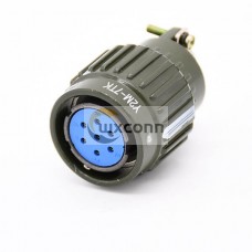 Y2M-7TK 7 Pin Gold Contact Female Plug Circular Connector For Electronics