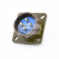 4 Pins Aviation Circular Connector AC 500V 50A Y28M-4ZJ