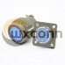 Military Y28M-19TK Aviation Connector Gold Plated 19 Pin Circular Connector