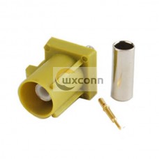 Fakra Jack Connector Fakra K Male Curry RG316 RG174 Cable Crimp Connector for Car Sirius XM Radio Fakra Jack Connector Fakra K Male Curry RG316 RG174 Cable Crimp Connector for Car Sirius XM Radio