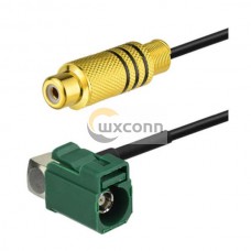 fakra to RCA Cable E Type Vedio Adapter Cable 15cm for Car Reverse Backup Rear View Camera fakra to RCA Cable E Type Vedio Adapter Cable 15cm for Car Reverse Backup Rear View Camera