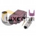 Fakra D Female Crimp Solder RG58 LMR-195 RG400 RG142 Cable Connector Fakra D Female Crimp Solder RG58 LMR-195 RG400 RG142 Cable Connector
