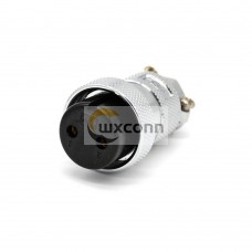 GX30 Aviation Plug 2 Pin Straight Female Connector For Cable GX30 Aviation Plug 2 Pin Straight Female Connector For Cable