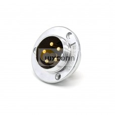 Male Thread socket GX30 5 Pin Straigh Flange Mounting Solder Cup for Cable Male Thread socket GX30 5 Pin Straigh Flange Mounting Solder Cup for Cable