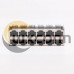 RJ45 12 Port Connector 2*6 Female Double Row R/A with Shield Without LED for PCB RJ45 12 Port Connector 2*6 Female Double Row R/A with Shield Without LED for PCB
