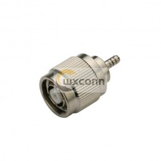 RP TNC Straight Connector Plug Crimp Type for Cable RG400