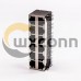 RJ45 12 Port Connector 2*6 Female Double Row R/A with Shield Without LED for PCB RJ45 12 Port Connector 2*6 Female Double Row R/A with Shield Without LED for PCB