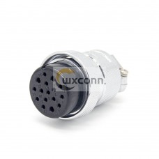 16 Pin Connector Cable GX40 Metal Straight Female Cable Plug