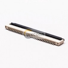 FFC FPC Connector 1.0mm Pitch 30 Pin Bottom Contact Style Front Flip Straight Socket 2.0H