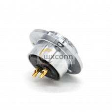 2 Pin Aviation Connector and GX40 3 Holes Flange Reveser Female Connector 2 Pin Aviation Connector and GX40 3 Holes Flange Reveser Female Connector