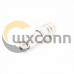 GX12 Connector 4Pin Straight Standard Type Female Pulg to Male Socket Rear Bulkhead Solder Type For Cable