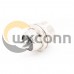 GX12 Connector 4Pin Straight Standard Type Female Pulg to Male Socket Rear Bulkhead Solder Type For Cable