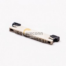 FPC Connector 0.5MM Pitch 10 Pin Bottom Contact Style Front Flip Socket 1.8H FPC Connector 0.5MM Pitch 10 Pin Bottom Contact Style Front Flip Socket 1.8H