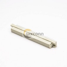 Din 41612 Female 96 PIN PH2.54（A+B+C）180 Degree European Socket DIP Type for PCB Mount Connector