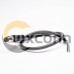 M8 Cable Connector 5 Pin Male Straight Single Ended Cable Solder Type B Coding For Cable 24AWG 35CM M8 Cable Connector 5 Pin Male Straight Single Ended Cable Solder Type B Coding For Cable 24AWG 35CM
