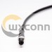 M8 Cable Connector 5 Pin Male Straight Single Ended Cable Solder Type B Coding For Cable 24AWG 35CM M8 Cable Connector 5 Pin Male Straight Single Ended Cable Solder Type B Coding For Cable 24AWG 35CM