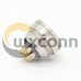 M16 7 Pin Connector Straight  Waterproof Front Female Socket Rear Bulkhead Panel Mount for Solder Cup Shield