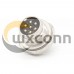 Male Receptacles M16 Waterproof Straight 7 Pin Solder Type Panel Connector Shield Male Receptacles M16 Waterproof Straight 7 Pin Solder Type Panel Connector Shield