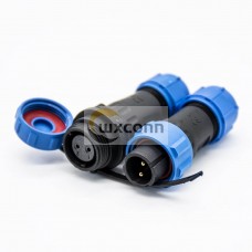 SP Connector SP13 2 Pin Male ang Female Plug waterproof dustproof Solder Type for Cable SP Connector SP13 2 Pin Male ang Female Plug waterproof dustproof Solder Type for Cable