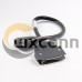 D-Sub Connector 26 Pin Straight Male to SCSI HPCN 50 Pin Straight Male Screw Lock Cable 1M D-Sub Connector 26 Pin Straight Male to SCSI HPCN 50 Pin Straight Male Screw Lock Cable 1M