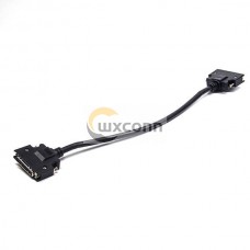 SCSI 50 Pin Cable HPCN Straight Male to Male Screw Lock for Cable 30CM SCSI 50 Pin Cable HPCN Straight Male to Male Screw Lock for Cable 30CM