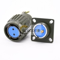 Y2M Connector 2 Pin Y2M-2ZJ Metal Housing Socket Male Circular Connector Y2M Connector 2 Pin Y2M-2ZJ Metal Housing Socket Male Circular Connector