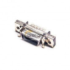 Serial SCSI Connector HPCN 14 PIN Female  Straight IDC Panel Mount