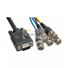 VGA To BNC cable 5BNC Cable Connector VGA To BNC cable 5BNC Cable Connector