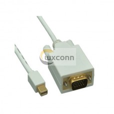 Mini DisplayPort Male to VGA Male 1 Meter long Mini DisplayPort Male to VGA Male 1 Meter long