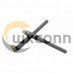 433MHz RF Antenna with Right Angle SMA Male Connector 433MHz RF Antenna with Right Angle SMA Male Connector