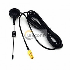 Antenna Cable 433MHz 3dBi Magnetic Base with Straight SMA Male to Female Adapter