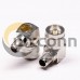 UHF 90 Degree Male Crimp Type with Knurl for Cable Connector UHF 90 Degree Male Crimp Type with Knurl for Cable Connector