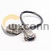 DB14 To DB15 Cable 14pin Male To Right Angle 15pin Male D-SUB Connector 15CM DB14 To DB15 Cable 14pin Male To Right Angle 15pin Male D-SUB Connector 15CM