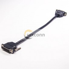DB 25 Male to Male Cable AWG 15CM Cable Assembly For Vedio DB 25 Male to Male Cable AWG 15CM Cable Assembly For Vedio