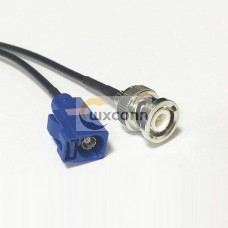 Fakra BNC Adapter Cable RG174 with Fakra C Female to BNC Male Fakra BNC Adapter Cable RG174 with Fakra C Female to BNC Male