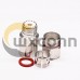UHF Female 180 Degree Connector Clamp Type for Cable UHF-SL16-K1/2 UHF Female 180 Degree Connector Clamp Type for Cable UHF-SL16-K1/2
