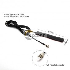 High Quality GSM Patch Antenna with RG174 Cable FME Connector High Quality GSM Patch Antenna with RG174 Cable FME Connector