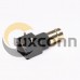 BNC Connector Female 90 Degree Gold Plated Black for PCB BNC Connector Female 90 Degree Gold Plated Black for PCB
