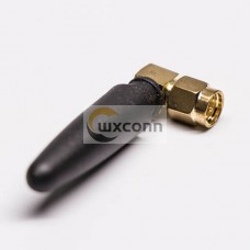 Right Angle Antenna Connector with SMA Male for Wireless Router 2.4G Right Angle Antenna Connector with SMA Male for Wireless Router 2.4G