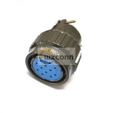 Y28M-12TK 1.5mm Dia Gold Plated Contact 12 Pins Circular Connector AC 500V 10A