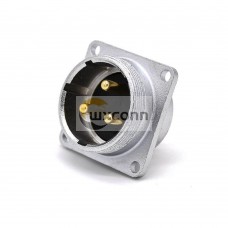3 Pin Sockets P28 Straight 4 Holes Flange Connector 3 Pin Sockets P28 Straight 4 Holes Flange Connector