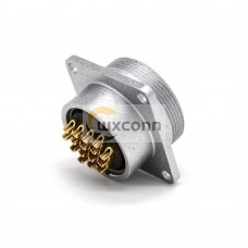 16 Pin ic Socket P28 Straight 4 Holes Flange Receptacles 16 Pin ic Socket P28 Straight 4 Holes Flange Receptacles