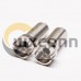 2pcs F Female Connector Front Bulkhead Through Hole for PCB 2pcs F Female Connector Front Bulkhead Through Hole for PCB