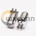 2pcs F Female Bulkhead Connector 180° Plate Edge Mount for PCB