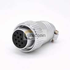 10 Pin Connectors P24 Female Plug Straight for Cable 10 Pin Connectors P24 Female Plug Straight for Cable