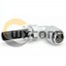 Angled Connectors P24 Male 12 Pin Plug for Cable Angled Connectors P24 Male 12 Pin Plug for Cable