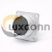 Connector 19 Pin P24 Female Straight Socket Square 4 holes Flange Mounting Solder Cup for Cable