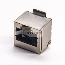 8p8c Modular Connectors Shielded RJ45 Jack SMT PCB Mount 8p8c Modular Connectors Shielded RJ45 Jack SMT PCB Mount